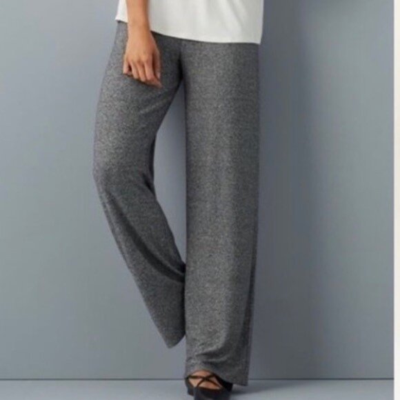 J. Jill Wearever Collection Wide Leg Stretch Pants - Picture 1 of 10